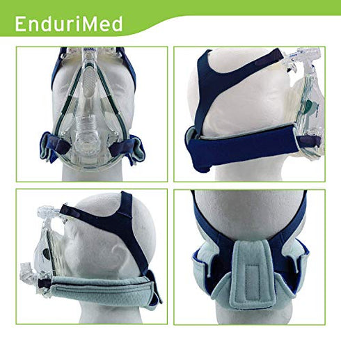 CPAP Neck Pad - Premium CPAP Strap Covers by Endurimed - Compatible with Headgear Strap for CPAP - Comfort Cushions for Most Full Face Mask