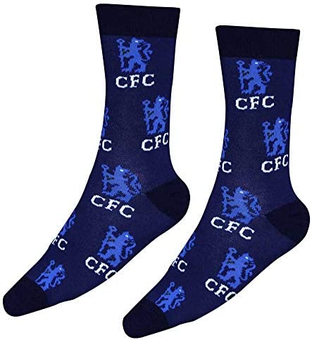 Chelsea FC Football Crest Socks