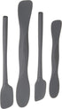 Tovolo All Silicone Mini Tool Set, Charcoal - Set of 4