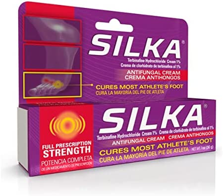 SILKA Anti-Fungal Cream, Clinical Anti-Fungus Foot Treatment, Fluid, 1 Oz