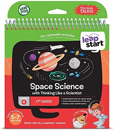 LeapFrog LeapStart 1st Grade Activity Book: Space Science and Thinking Like a Scientist (Requires LeapStart System)