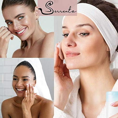 Set of 10 Natural Loofah Facial Pads, Resuable Exfoliating Loufa Scrubber Rounds for Face Cleansing and Makeup Removal ,Eco Friendly, Non Toxic Chemicals by Serrento