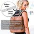 Strap Gummy - Prevent Strap Slips - The Original Non Slip Shoulder Strap Grip Strips – Set of Large Black or Small Semi-Clear