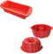 1x Silicone Bread Pans + 2x Silicone Bundt Pans