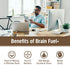 Om Mushroom Superfood Brain Fuel Plus Mushroom Powder Drink Mix, Mocha Flavor, Single Serve, 10 Count, Lions Mane & Rhodiola, Memory & Focus Support Supplement
