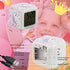 TOUCH X Girls Alarm Clocks, Unicorn Night Light Kids Alarm Clocks with 4 Sided Unicorn Pattern&9 Kinds of LED Glowing Wake Up Bedside Clock Gifts for Unicorn Room Decor for Girls Bedroom