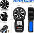 HoldPeak 866B Digital Anemometer Handheld Wind Speed Meter for Measuring Wind Speed, Temperature and Wind Chill with Backlight and Max/Min