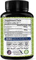 Quercetin 1000mg + Bromelain 300mg per Serving- Quercetin with Bromelain Supplement Complex for Cardiovascular Health, Respiratory System Support, Immune Function & Allergy Support-120 Veggie Capsules