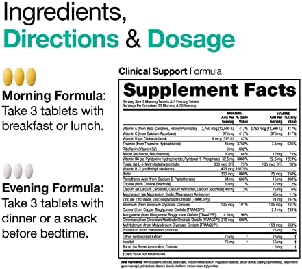 VitaMedica | Clinical Support Formula | Promotes Collagen & Wound Healing | Vitamin C, D, & A to Support Healthy Immune Function | Zinc + Selenium | Vitamin B | Multivitamin for Women & Men
