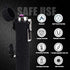 Scotte Plasma Windproof arc Lighter Electric Lighter and LED Flashlight - 2 in 1 (Black)/5-in-1 Magnesium Fire Starter for Emergency Survival Kits, Camping, Hiking, All-Weather Magnesium Ferro Rod