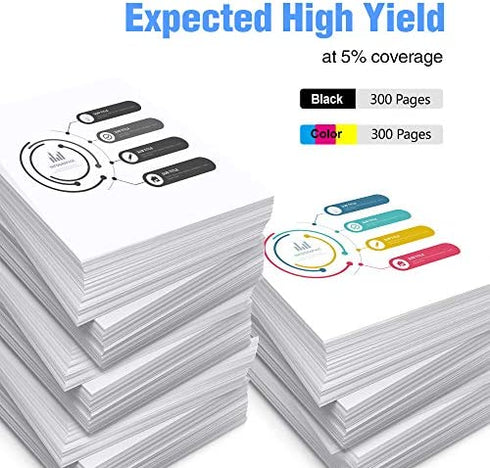 CMTOP Compatible Ink Cartridge Replacement for Canon Ink Cartridges 245 and 246, for Canon PIXMA MG2522 MG2520 MX490 MX492 MG2920 MG2922 IP2820 TS3122 MG2420 MG2922 Printer, 1 Black+1 Tri-Color