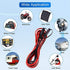 Electop 15Feet SAE to SAE Extension Cable, Quick Connect Disconnect SAE Power Connector Cable Wire Harness 14AWG with Dust Cap for Automotive RV Motorcycle Solar Panel SAE Plug Battery Charging Cable