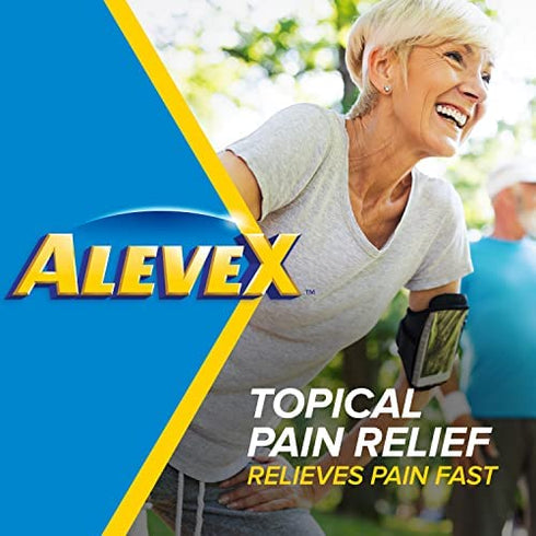 Aleve AleveX Pain Relieving Lotion, Powerful & Long Lasting for Targeted Joint & Muscle Pain Relief, 2.7oz Tube