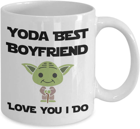 Yoda Best Boyfriend Mug, I Love You Boyfriend Gifts, Best Boyfriend Birthday Gift, Valentine™s Day Gifts For Boyfriend From Girlfriend, Romantic Anniversary Mug, Valentine Mugs For Men, Easter Gift