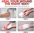 HEALQU Bordered Gauze Island Dressing - 50 Count, 2.4"x4" Sterile Individually Wrapped Gauze Pads with Water-Resistant, Non-Woven Backing - Soft and Breathable Wound Dressing for First Aid & Medical