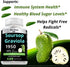 1950mg Soursop Graviola Capsules (Guanábana) Organic Leaves Powder Rich in Powerful Anti-Oxidants - 120 Capsules 40 Servings