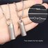 Haxtec Small Pill Box Titanium Pill Fob Necklace Nitro Mini Waterproof Pill Holder Lightweight Survival Case Keychain Pill Bottle for Purse Men & Women (TC10-Ti)