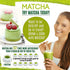 CSVAM Organic Matcha Powder,100% Organic Tea, Matcha Green Tea Powder for Baking or Smoothie. Matcha Tea Set 3.5oz with Wooden Spoon