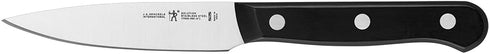 HENCKELS Solution Paring Knife, 4-inch, Black/Stainless Steel