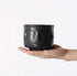 Ardax Black Ceramic Decorative Bowl with Face Pattern,Jewelry and Key Holder,Home Décor Vase for Living Room