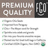 Organic Chia Seeds | Imported from Paraguay | 8oz Resealable Bag