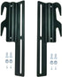 CAFORO #711 Bolt-On to Hook-On Conversion Bed Frame Brackets, Bed Rail Headboard Bracket, Bed Hook Adapter Kit (Set of 2)