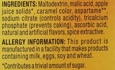 Alpine, Spiced Cider, Sugar Free Apple Flavored Drink Mix, 1.4oz Box (Pack of 3)