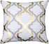 Tebery 6 Pack Gold Stamping Throw Pillow Covers Cases Soft Square Decorative Cushion Covers for Sofa,Couch - 18 x 18 Inches