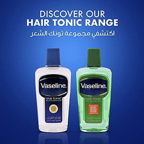 Vaseline Hair Tonic For Men to Replenish Natural Oils of the Scalp , Restores Healthy Hair , Fights Dry Hair, Scalp , and Dandruff , Keep Hair Neat & Well - Groomed All Day 100ml