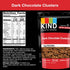 KIND Healthy Grains Clusters, Dark Chocolate Granola, Healthy Snacks, Gluten Free, 10g Protein, 1 Count