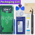 LUVSS Rear Glass Assembly for Samsung Galaxy Note 9 SM-N960 Back Glass Panel Cover Case Housing Replacement + Camera Lens + Repair Manual DIY Tools Kit (Ocean Blue)