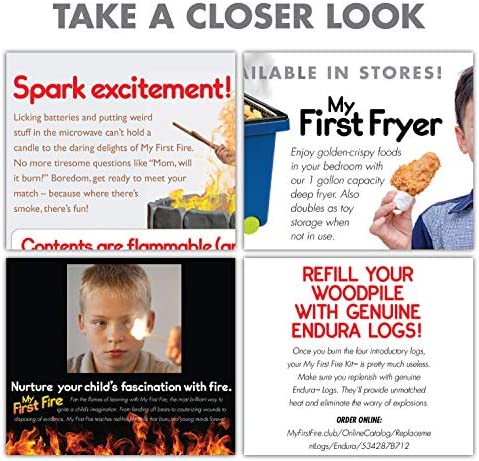 Prank Pack, My First Fire Prank Gift Box, Wrap Your Real Present in a Funny Authentic Prank-O Gag Present Box | Novelty Gifting Box for Pranksters