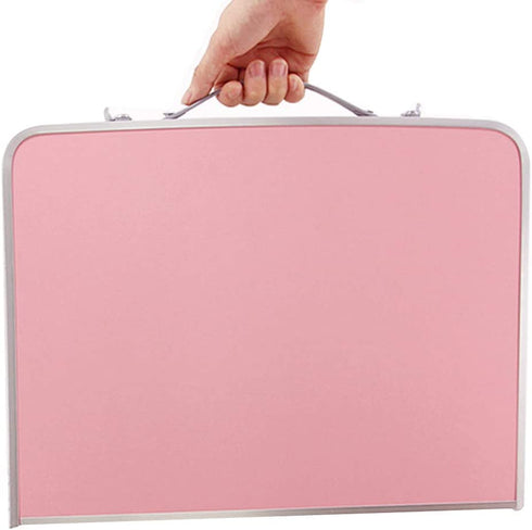 Foldable Laptop Table Lapdesk, Breakfast Bed Serving Tray, Portable Mini Picnic Desk
