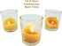 Beeswax Candle Works, 10-Hour Votives (Pack of 6) 100% USA Beeswax
