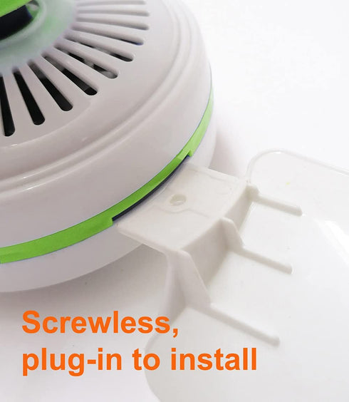 Mini Portable Ceiling Fan Hanging Personal Fans 110V Wall Plug Electric Mute Energy-Saving Fans Bedroom Breeze Gazebo Fan Attic Basement