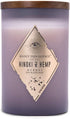 Manly Indulgence Rebel Jar Candle, Large, Purple