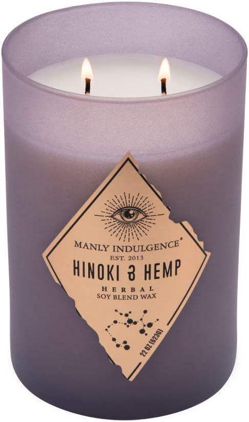 Manly Indulgence Rebel Jar Candle, Large, Purple