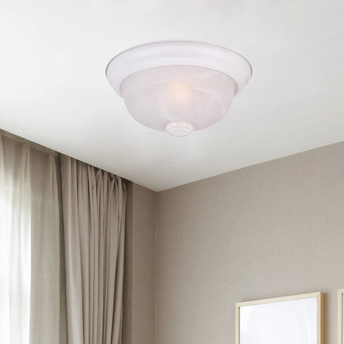 Designers Fountain 1257S-WH-AL Value Collection Ceiling Lights, White