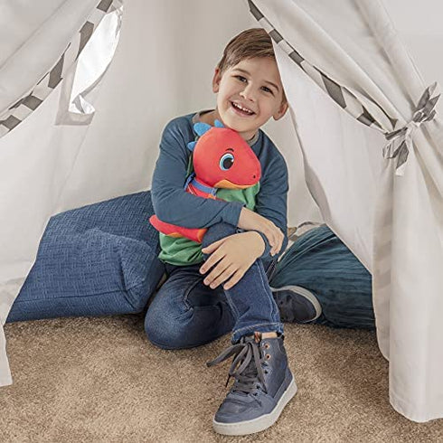 Dino Ranch - Blitz Plush 10” Soft, Cuddly, Blitz Plush, Amazon Exclusive, Toys for Kids Ages 3 and Up - Fun Plush Toys Featuring Your Favorite Dino