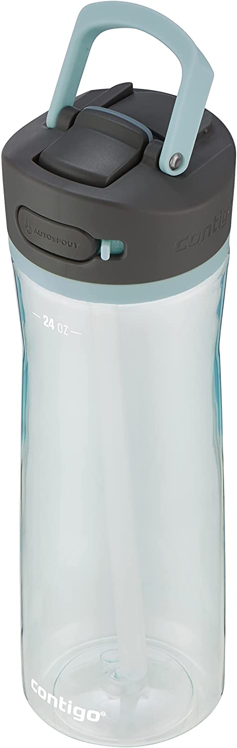 Contigo AUTOSPOUT Water Bottle, 24oz, Bubble Tea