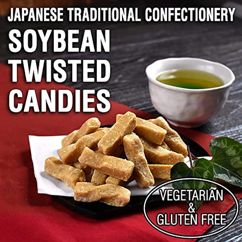 Japanese Snacks Kinako Mochi, Traditional Candy, No Additives, Gluten-Free, Twisted by Hands, Using Hokkaido Soybeans 170g?YAMASAN?