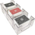 Yuanhe 9 Deck Clear Canasta Playing Card Tray