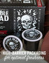 Raven’s Brew Coffee High Caffeine Dark Roast K-Cup Compatible Single Serve Pods — Double Dead 12ct