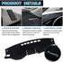 Powerty Compatible with Dashboard Cover Toyota RAV4 2023 2022 2021 2020 2019 Dash Cover Carpet Sunshield Protector Black Without HUD(Head-up Display)