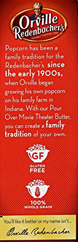 orville redenbacher's Pour Over Movie Theater Butter Microwave Popcorn, 9.9 oz