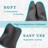 YEKOO Cotton and Neoprene Oven Pads Pot Holders with Pocket 8"x8.5" Dual-Function Hot Pad Set for Finger Hand Wrist Protection Heat Resistant to 428°F Teal