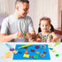 Kilpkonn Dough Tool Kit for Kids, 41Pcs Dough Accessories Molds, Shape, Scissors, Rolling Pin, Dough Mat with Storage Bag, Party Pack Playset for Toddlers Girls Boys