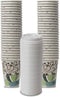 Dixie PerfecTouch WiseSize Coffee Design Insulated Paper Cup, 12oz Cups and Lids Bundle (12 oz, 50 Cups, 50 Lids)