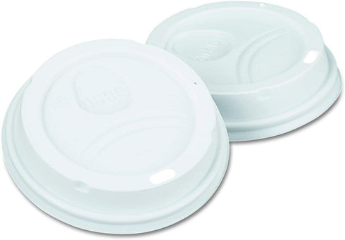 Dixie PerfecTouch WiseSize Coffee Design Insulated Paper Cup, 12oz Cups and Lids Bundle (12 oz, 50 Cups, 50 Lids)