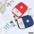 Empty First Aid Bag Emergency Kit - 2Pcs Travel Size Survival Kit Small Medicine Bag Office First Aid Kit Paramedic Bag Outdoor First Aid Kit for Car - Home First Aid Bags Empty Medicine Bag - BURIUS